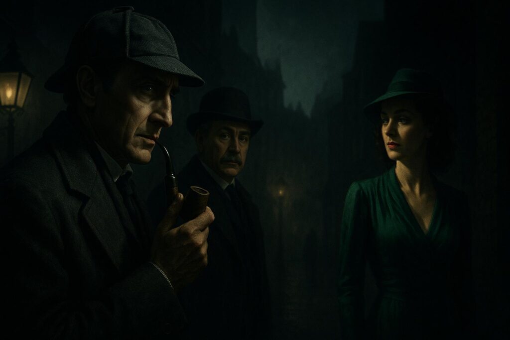 Sherlock Holmes – The Woman in Green: Mörka mysterier i Londons dimma