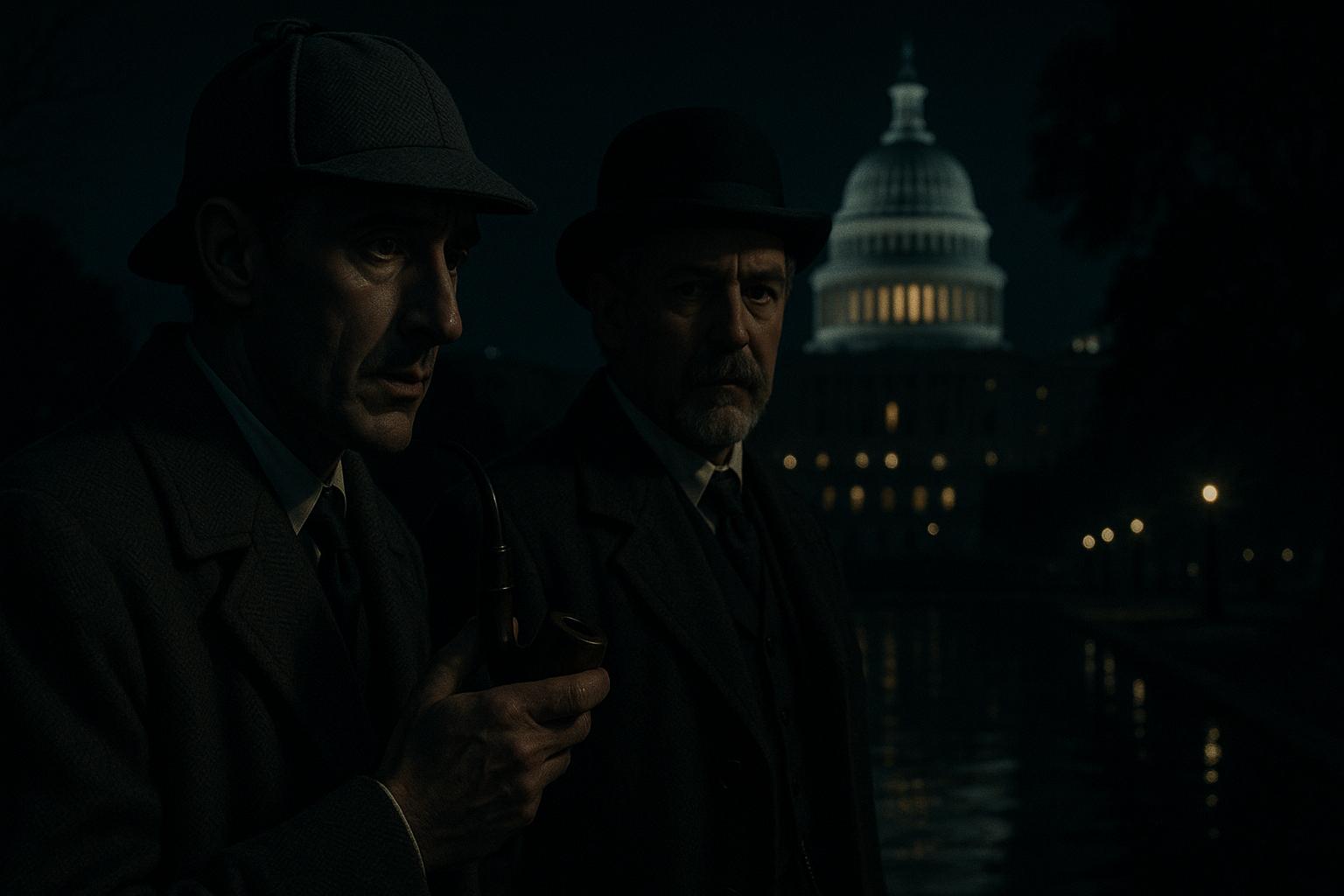 Sherlock Holmes in Washington – När mörka intriger når världspolitiken